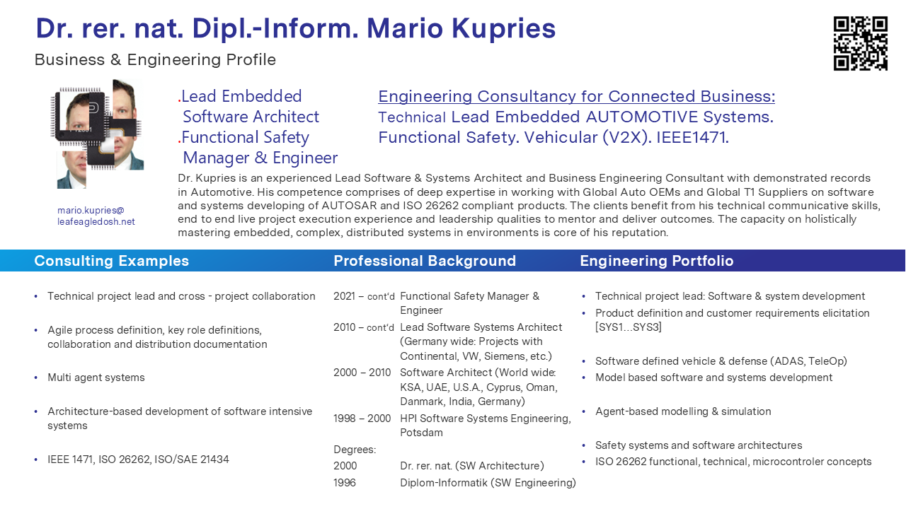 The Leaf Eagle Dosh - Engineering Consultancy for Connected Business